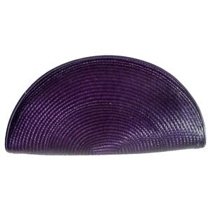 Cora Jacobs Woven Handbag Purple Vintage Retro Statement Purse Boho Chic